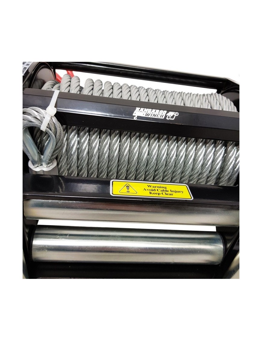 Wyciągarka elektryczna Kangaroowinch PS25 PRO z normą PN-EN 14492-1
