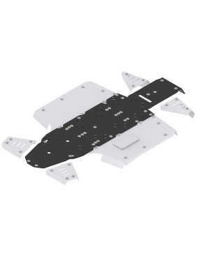 Osłony podwozia Iron Baltic Polaris Ranger 570 Nordic Pro (2022+) - aluminium + tworzywo