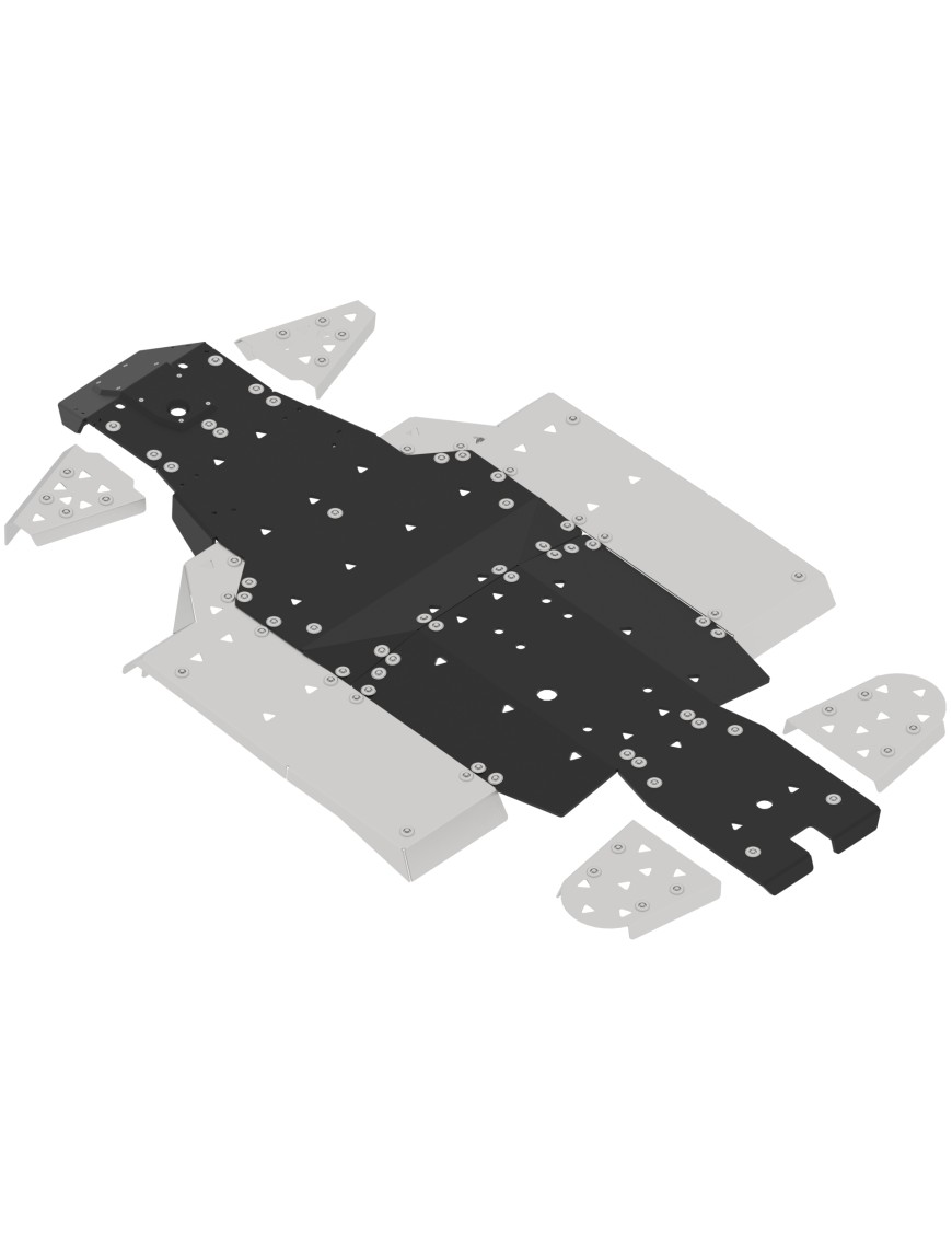 Osłony podwozia Iron Baltic HiSun 550 UTV - HDPE