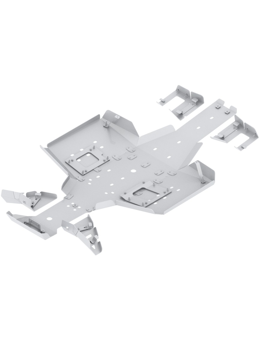 Osłony podwozia Iron Baltic Polaris Sportsman X2 570 Nordic Pro (2024+) - aluminiowe