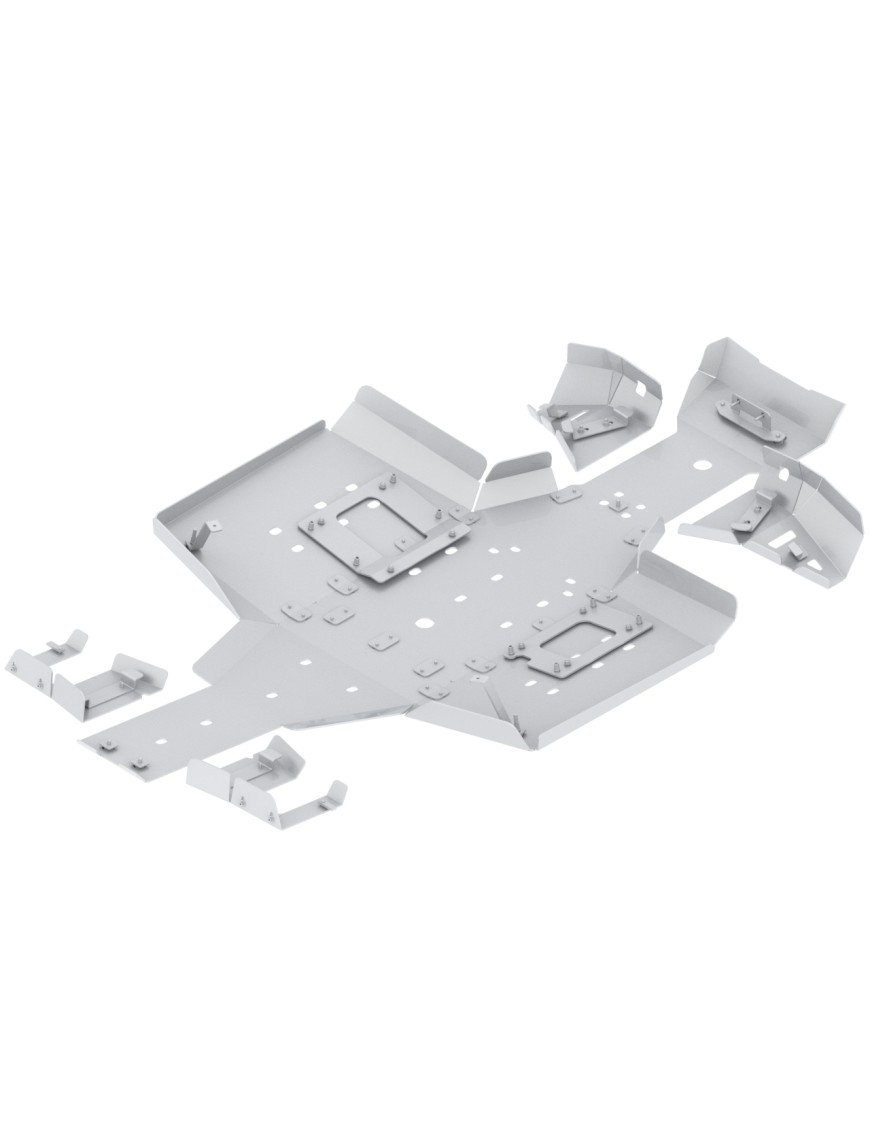 Osłony podwozia Iron Baltic Polaris Sportsman X2 570 Nordic Pro (2024+) - aluminiowe
