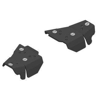 Osłony przednich wahaczy Iron Baltic Loncin XWOLF 1000 - HDPE