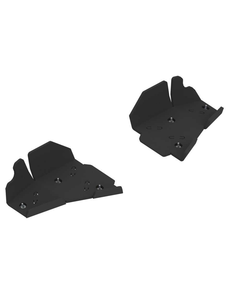 Osłony przednich wahaczy Iron Baltic Loncin XWOLF 1000 - HDPE