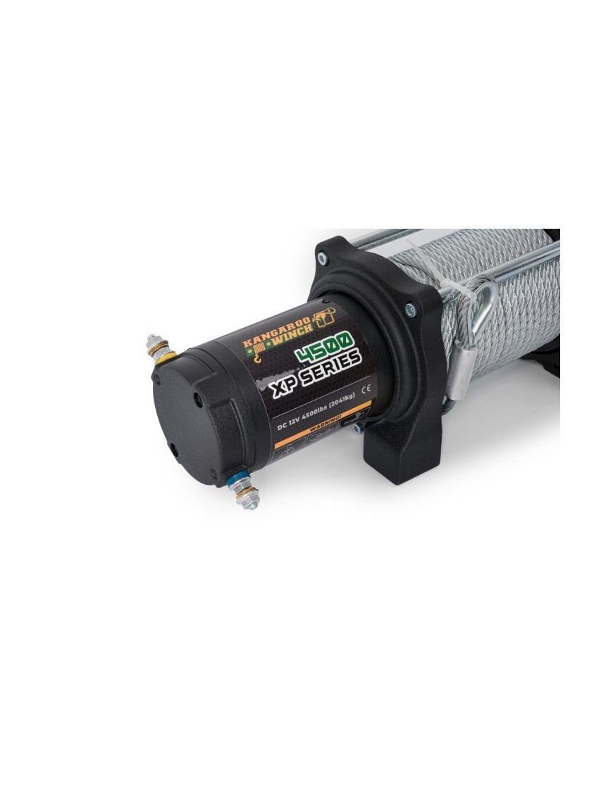 Wyciągarka K4500XP 12V lina stalowa przełożenie 191:1 IP68