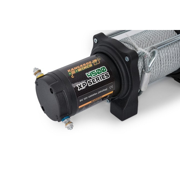 Wyciągarka K4500XP 12V lina stalowa przełożenie 191:1 IP68 Kangaroowinch - ujęcie 5