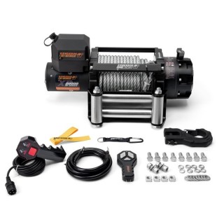 Wyciągarka elektryczna K20000XP 12V z liną stalową i sterowaniem bezprzewodowym IP 68 Kangaroowinch