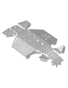 Osłony podwozia Iron Baltic Can-Am Outlander G3 850/1000 MAX (2025+) - HDPE