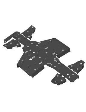 Osłony podwozia Iron Baltic Loncin XWOLF 1000 - HDPE