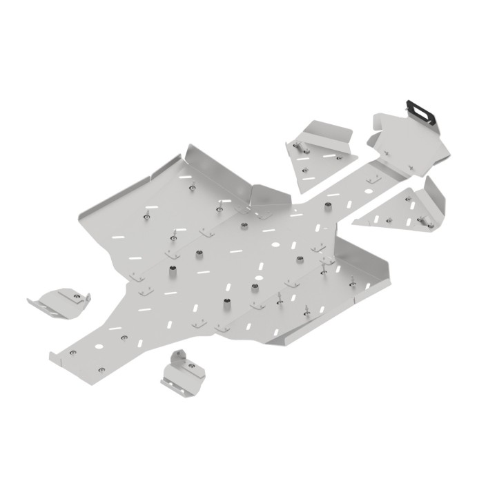 Osłony podwozia Iron Baltic QJMOTOR SFA 1000 - aluminiowe - ujęcie 3