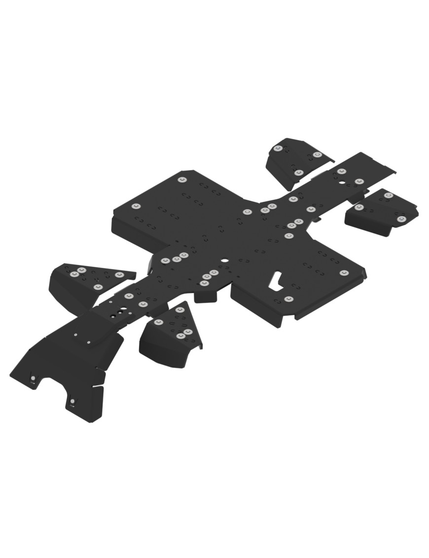 Osłony podwozia Iron Baltic Kawasaki 450 Brute Force 4x4 - HDPE