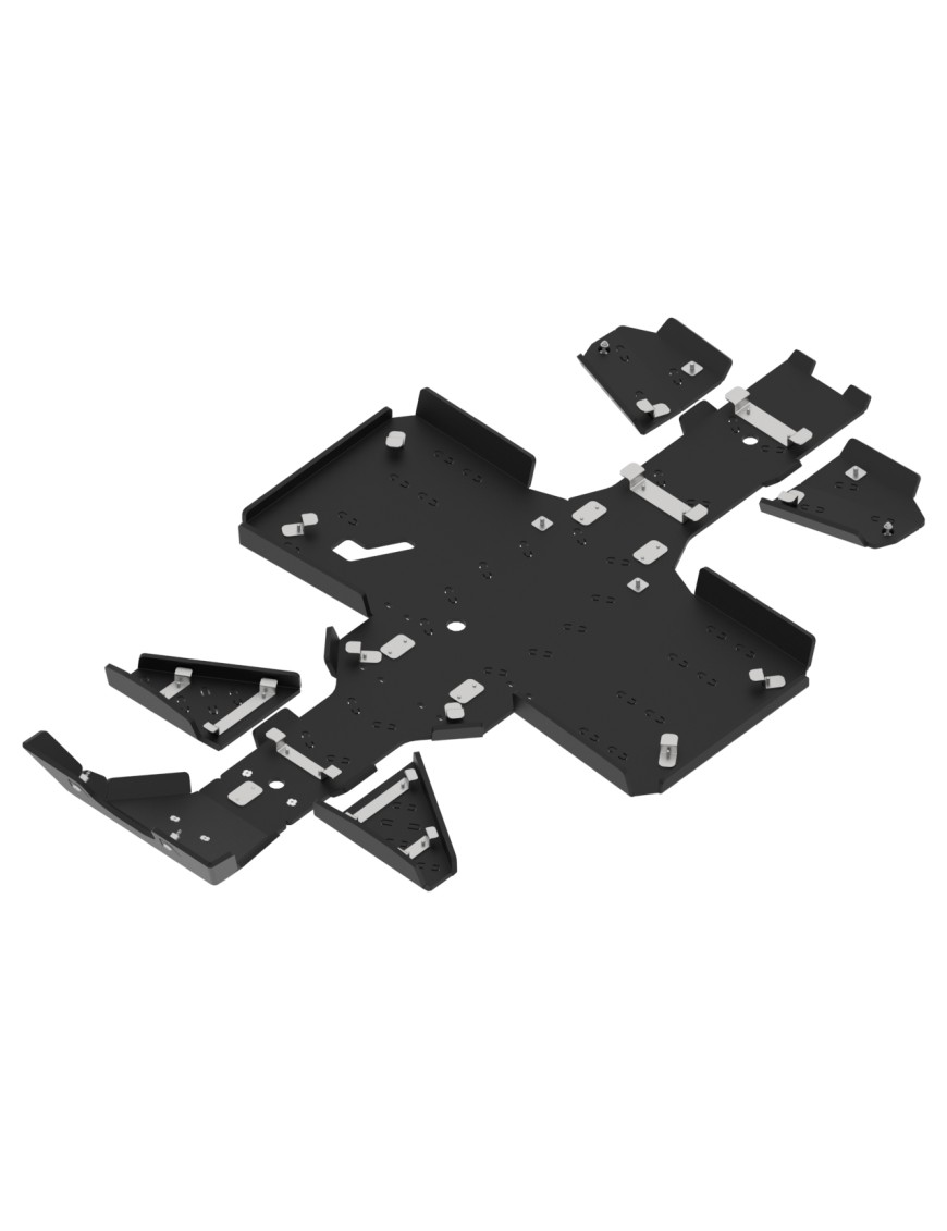 Osłony podwozia Iron Baltic Kawasaki 450 Brute Force 4x4 - HDPE