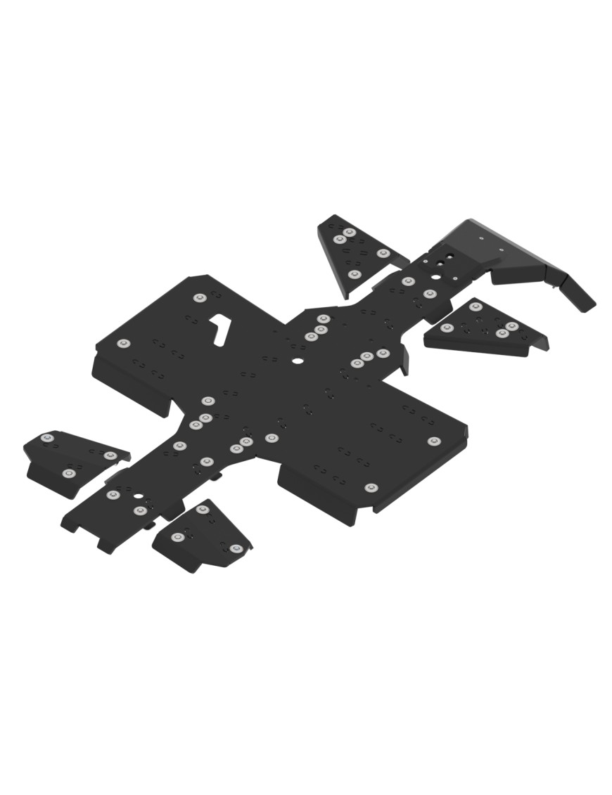 Osłony podwozia Iron Baltic Kawasaki 450 Brute Force 4x4 - HDPE