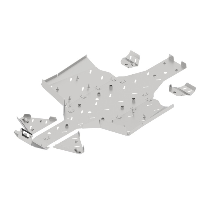 Osłony podwozia Iron Baltic QJMOTOR SFA 1000 - aluminiowe - ujęcie 5