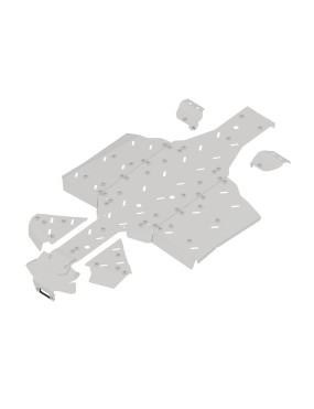 Osłony podwozia Iron Baltic QJMOTOR SFA 1000 - aluminiowe