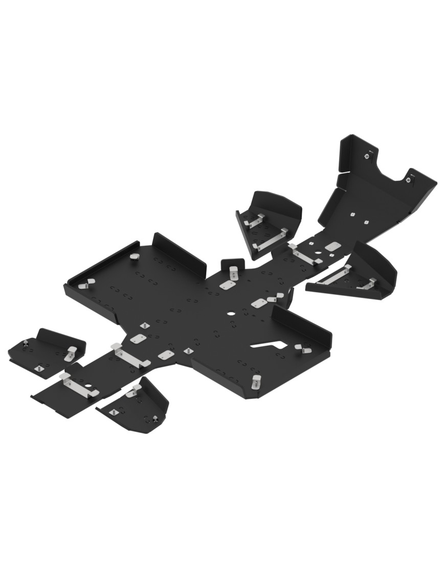 Osłony podwozia Iron Baltic Kawasaki 450 Brute Force 4x4 - HDPE