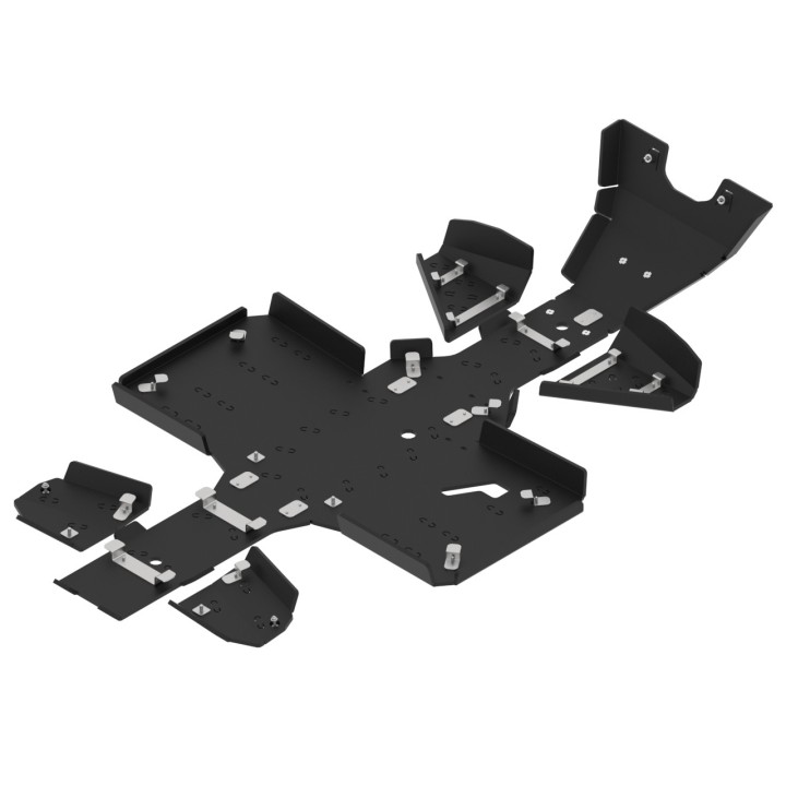 Osłony podwozia Iron Baltic Kawasaki 450 Brute Force 4x4 - HDPE - ujęcie 8