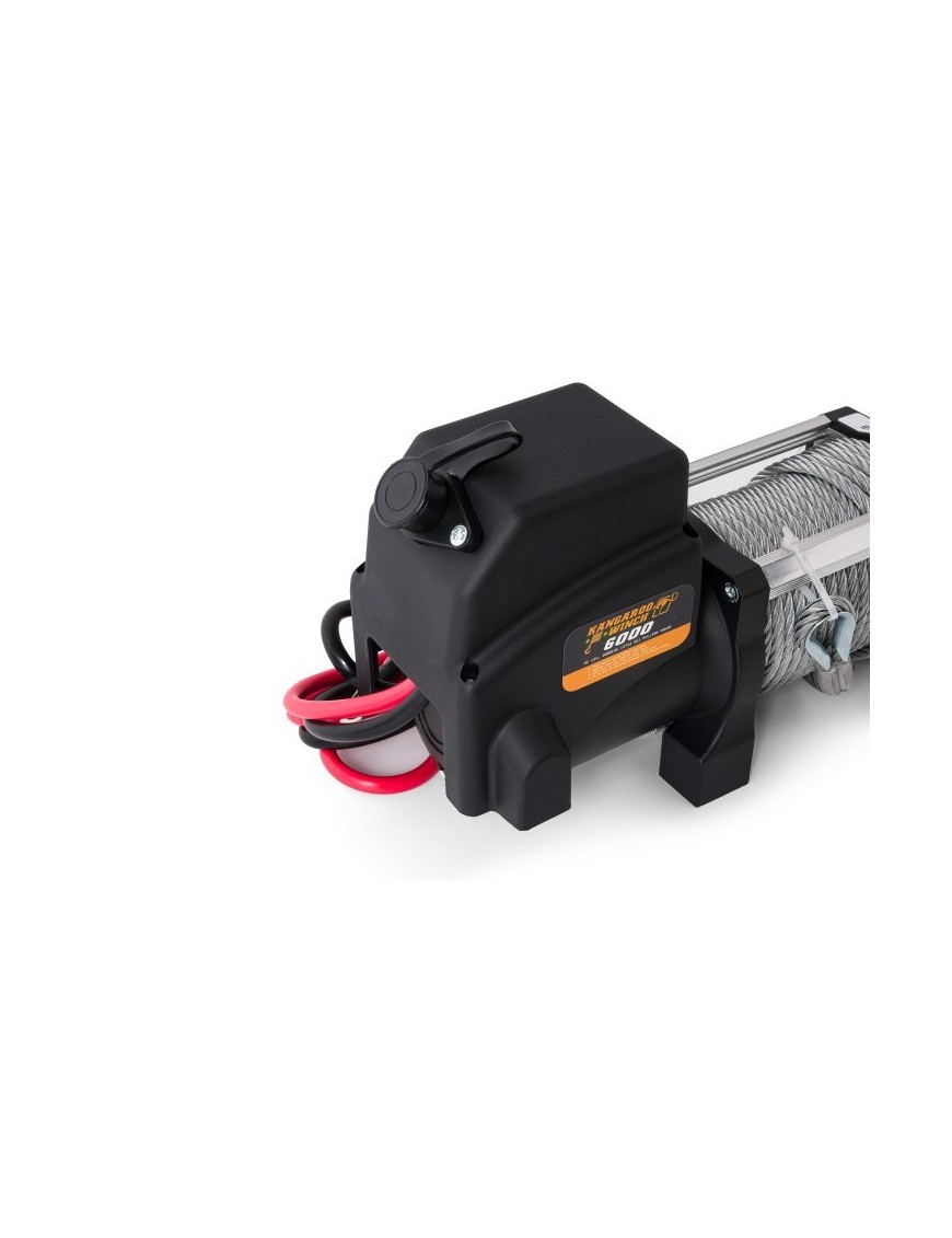 Wyciągarka elektryczna Kangaroowinch K6000E 24V ze sterowaniem bezprzewodowym