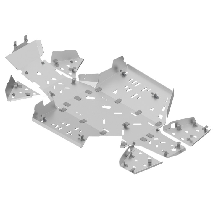 Osłony podwozia Iron Baltic Can-Am Outlander G3 500/700 MAX (2023+) - aluminiowe