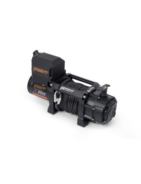 Wyciągarka K7000XP 12V Krótki bęben z liną syntetyczną i sterowaniem bezprzewodowym 104:1