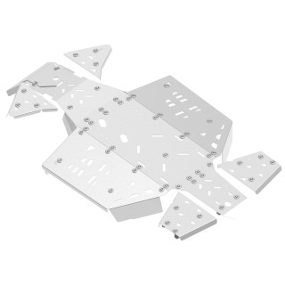 Osłony podwozia Iron Baltic Can-Am Outlander G3 500/700 MAX (2023+) - aluminiowe - ujęcie 2