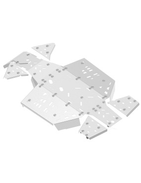 Osłony podwozia Iron Baltic Can-Am Outlander G3 500/700 MAX (2023+) - aluminiowe