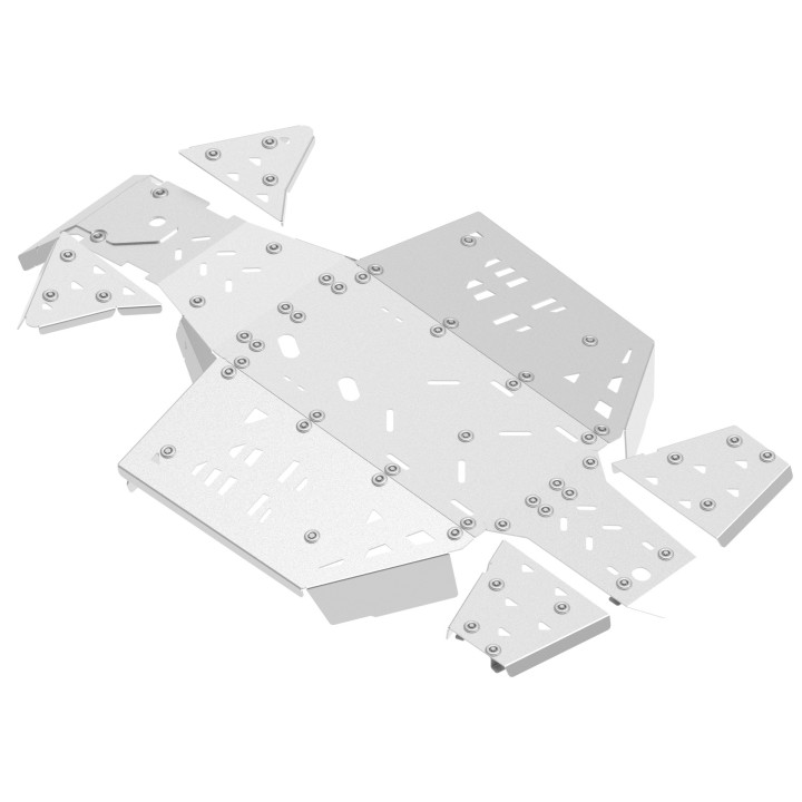 Osłony podwozia Iron Baltic Can-Am Outlander G3 500/700 MAX (2023+) - aluminiowe - ujęcie 2