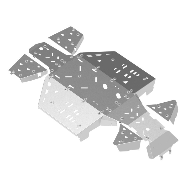 Osłony podwozia Iron Baltic Can-Am Outlander G3 500/700 MAX (2023+) - aluminiowe - ujęcie 4