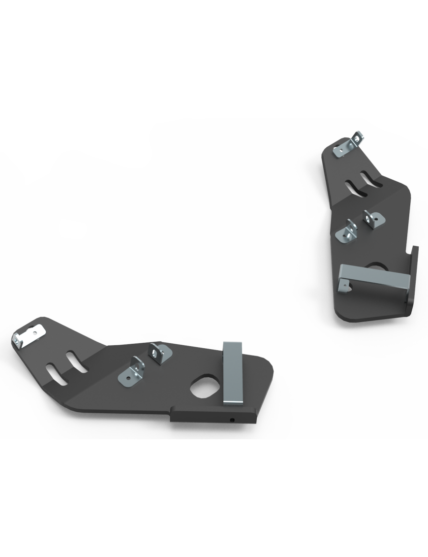 Osłony tylnych wahaczy Iron Baltic Can-Am Outlander G2 450/570 (2017+) - HDPE