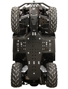 Osłony tylnych wahaczy Iron Baltic Can-Am Outlander G2 450/570 (2017+) - HDPE