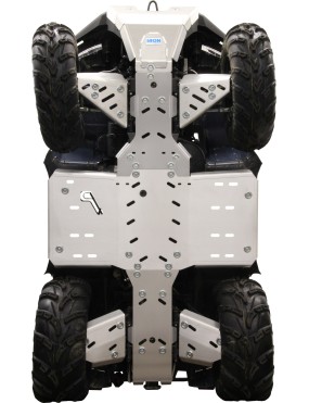 Osłony podwozia Iron Baltic Kawasaki 450 Brute Force 4x4 - aluminiowe