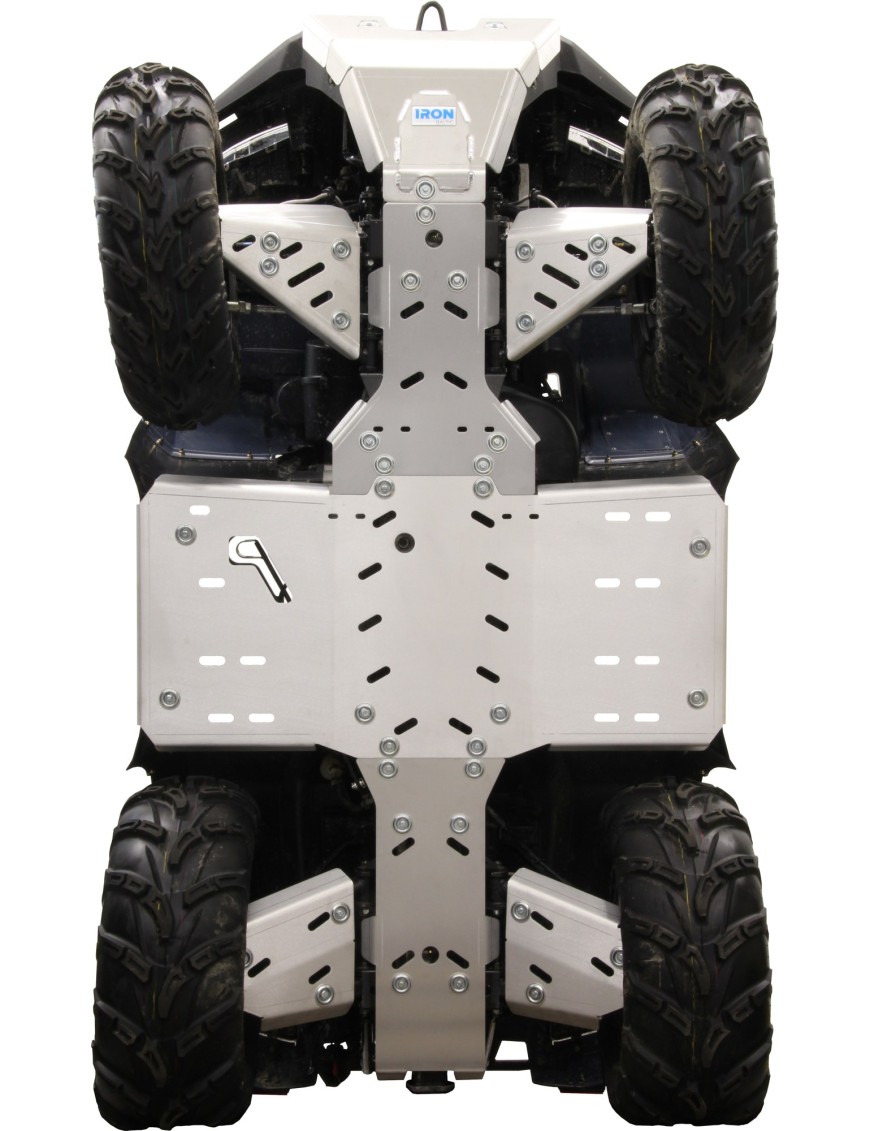Osłony podwozia Iron Baltic Kawasaki 450 Brute Force 4x4 - aluminiowe