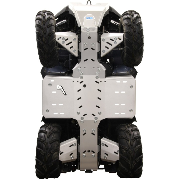 Osłony podwozia Iron Baltic Kawasaki 450 Brute Force 4x4 - aluminiowe