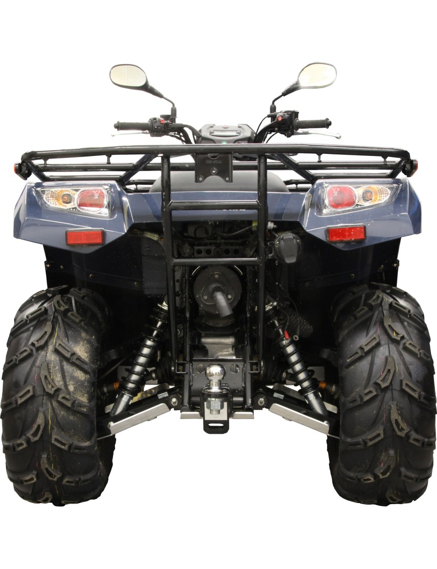 Osłony podwozia Iron Baltic Kawasaki 450 Brute Force 4x4 - aluminiowe