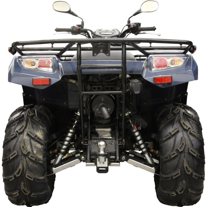 Osłony podwozia Iron Baltic Kawasaki 450 Brute Force 4x4 - aluminiowe - ujęcie 4