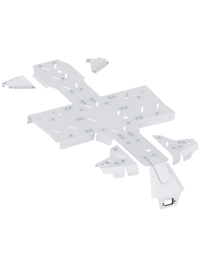 Osłony podwozia Iron Baltic AODES Pathcross 1000 S - aluminiowe