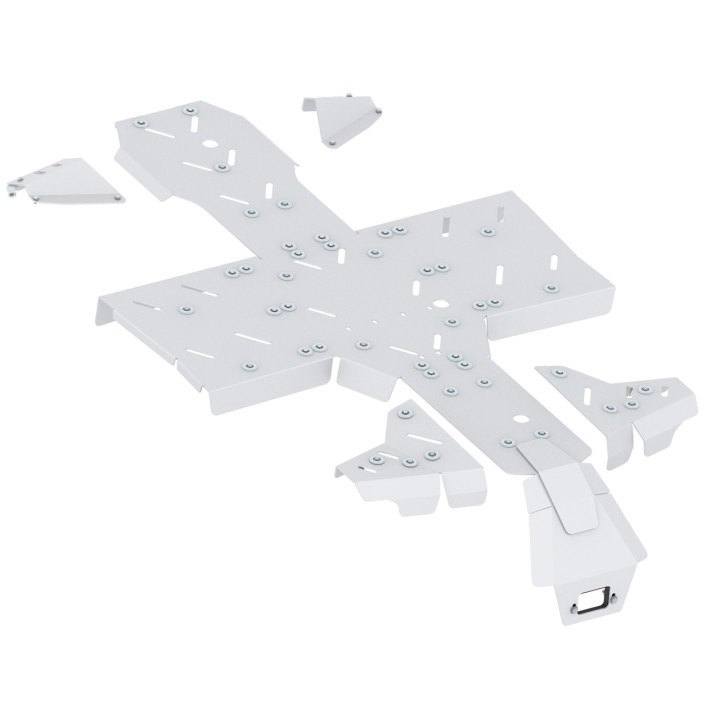 Osłony podwozia Iron Baltic AODES Pathcross 1000 S - aluminiowe - ujęcie 3