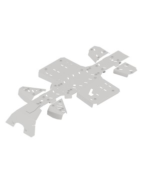 Osłony podwozia Iron Baltic Kawasaki 450 Brute Force 4x4 - aluminiowe