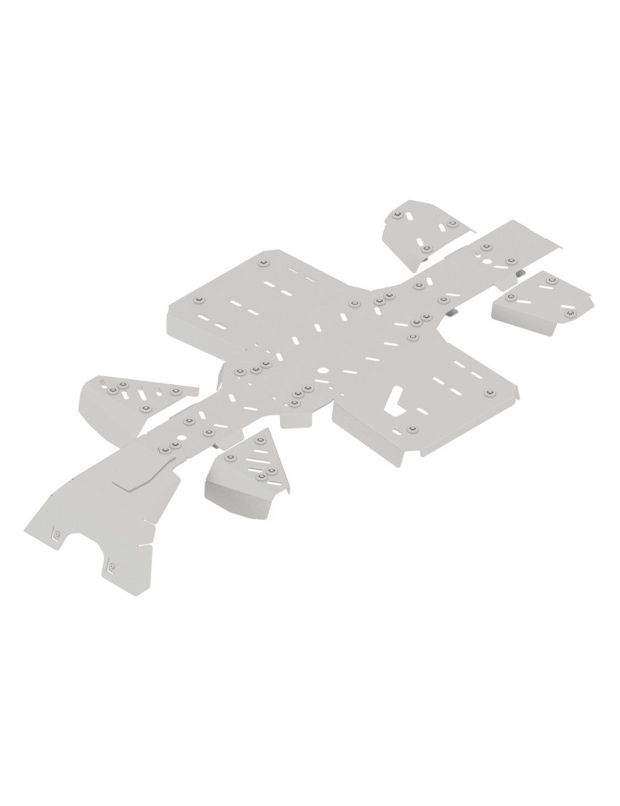 Osłony podwozia Iron Baltic Kawasaki 450 Brute Force 4x4 - aluminiowe
