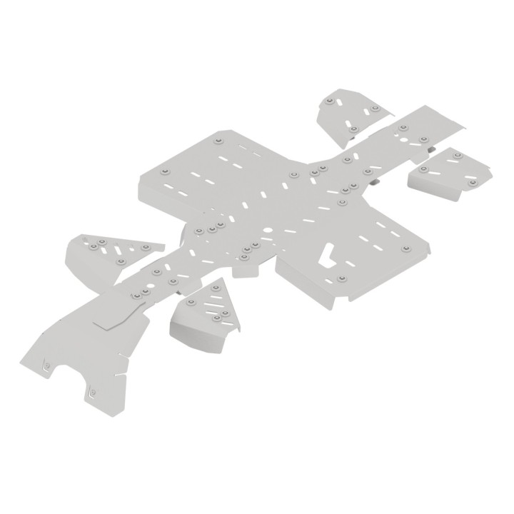 Osłony podwozia Iron Baltic Kawasaki 450 Brute Force 4x4 - aluminiowe - ujęcie 5
