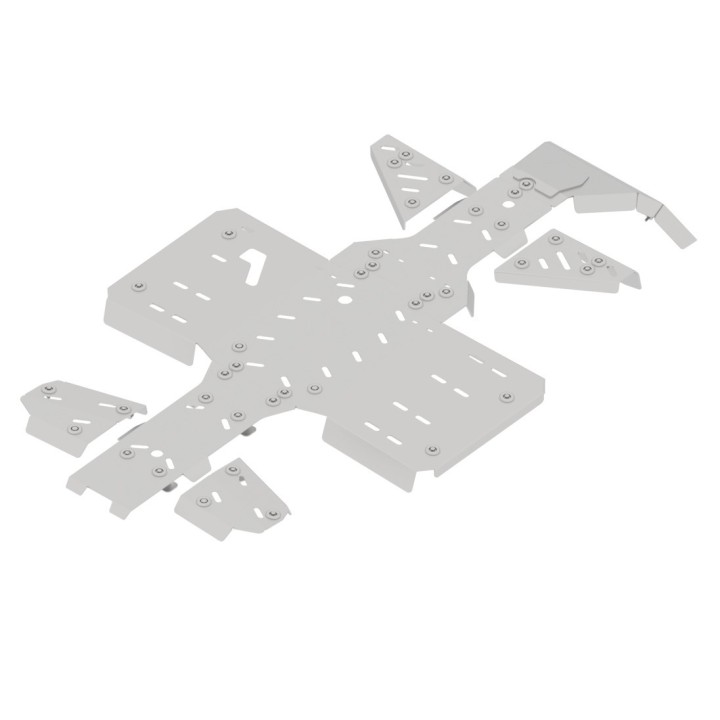 Osłony podwozia Iron Baltic Kawasaki 450 Brute Force 4x4 - aluminiowe - ujęcie 7