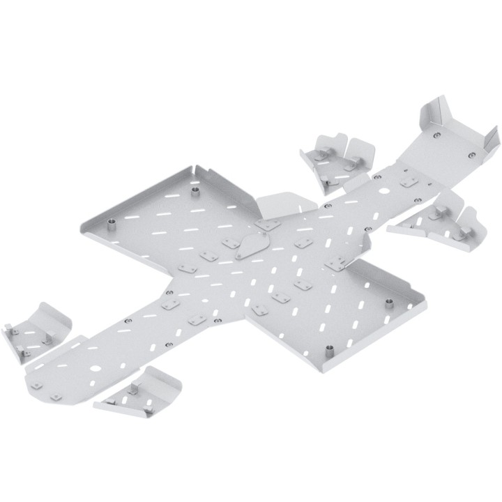 Osłony podwozia Iron Baltic Trapper Guardian 450L/550L/750L - aluminiowe - ujęcie 5