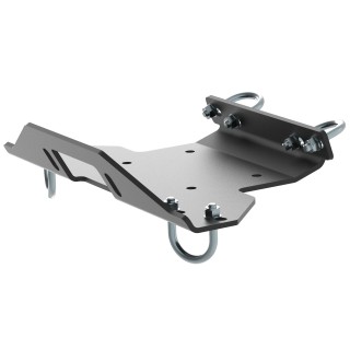 Przednia płyta montażowa wyciągarki Iron Baltic Kawasaki KVF 650 Rigid