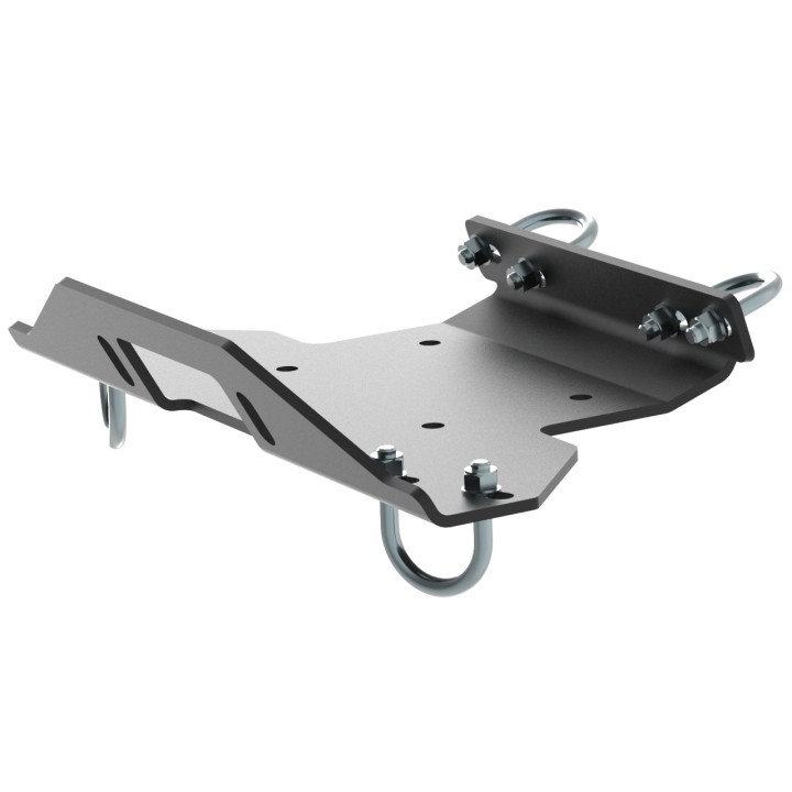 Przednia płyta montażowa wyciągarki Iron Baltic Kawasaki KVF 650 Rigid