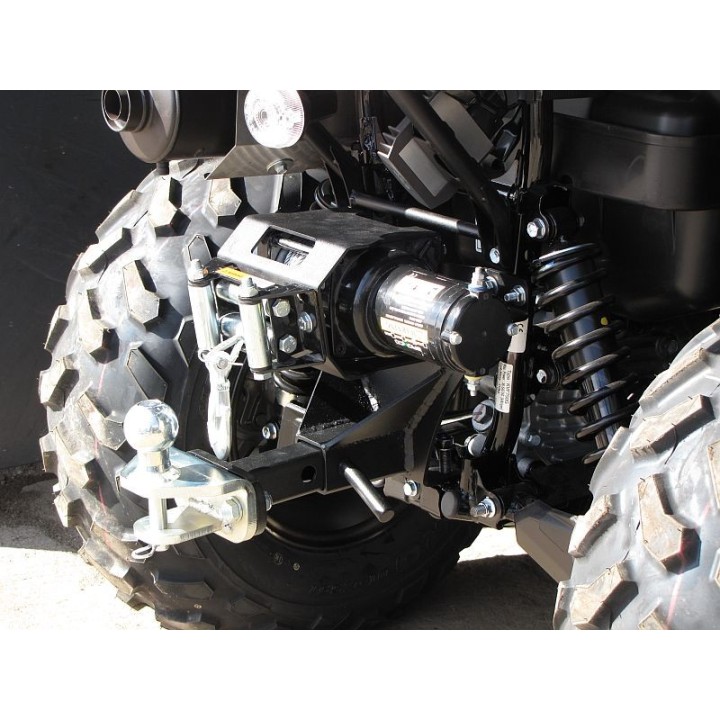 Tylna płyta montażowa wyciągarki Iron Baltic Kawasaki KVF 650/750 BruteForce - ujęcie 2