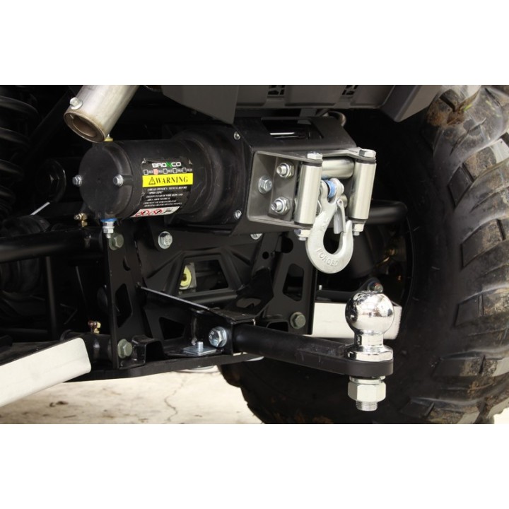 Tylna płyta montażowa wyciągarki Iron Baltic Polaris RZR 570 - ujęcie 3