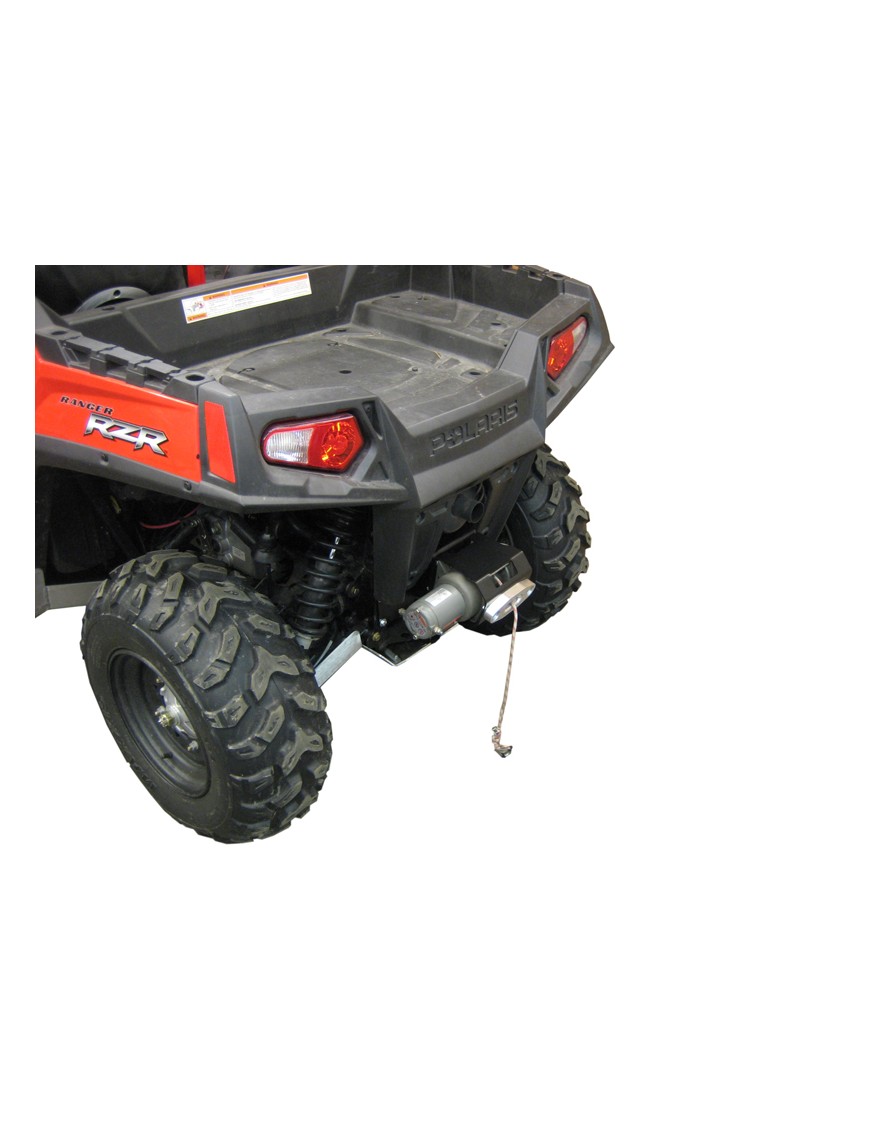 Tylna płyta montażowa wyciągarki Iron Baltic Polaris RZR 800