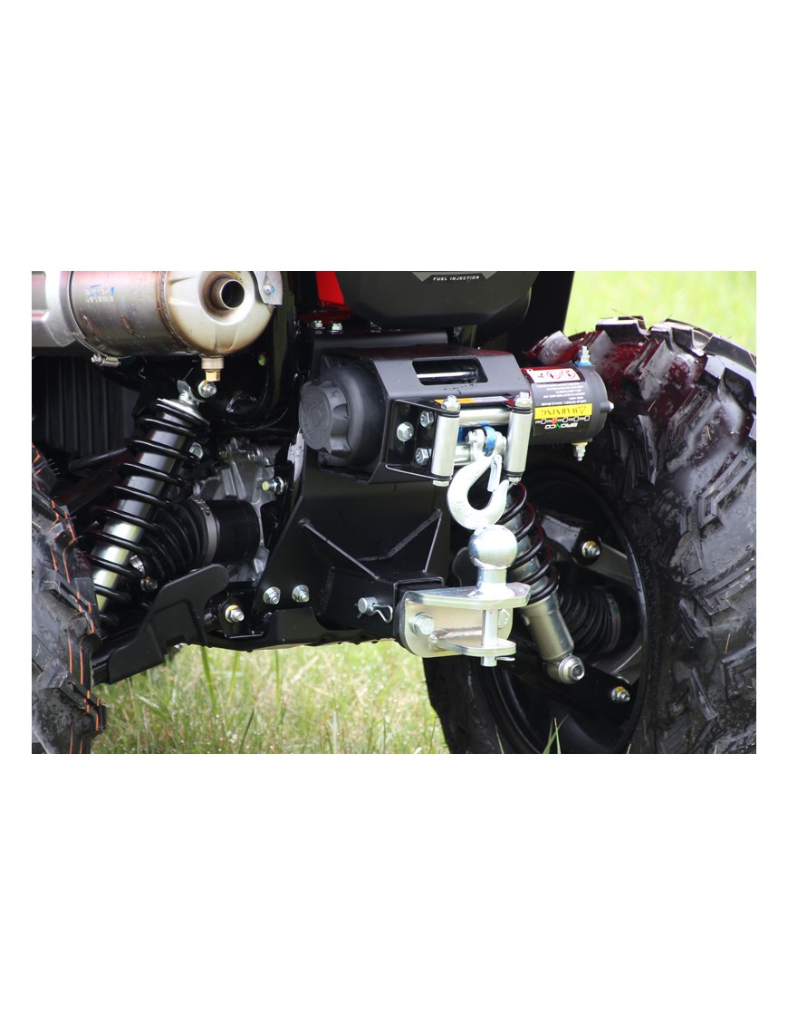 Tylna płyta montażowa wyciągarki Iron Baltic Honda TRX 420 FA6 (IRS)