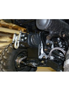 Tylna płyta montażowa wyciągarki Iron Baltic Polaris Sportsman 400 (-2010)
