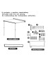 Markiza samochodowa 1,4x2 ,5m z kasetą PVC – poliester Ripstop, idealna do SUV-ów i aut 4x4