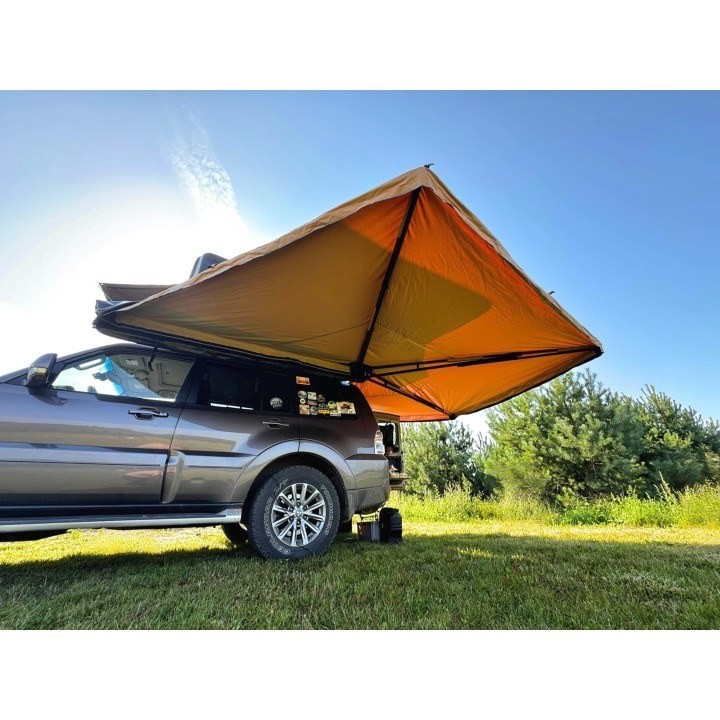 Markiza samochodowa 270 stopni x 2,5m batwing samonośna od strony kierowcy Kangaroowinch - ujęcie 3